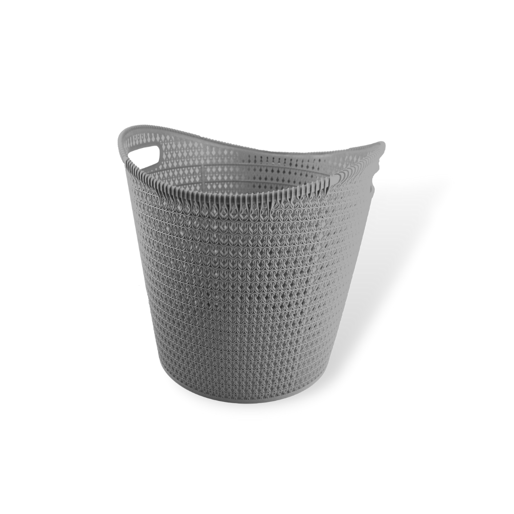 Cesto Para Ropa Leona Rattan (2 piezas)