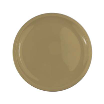 Plato Trinche Extendido Beige 9.5"