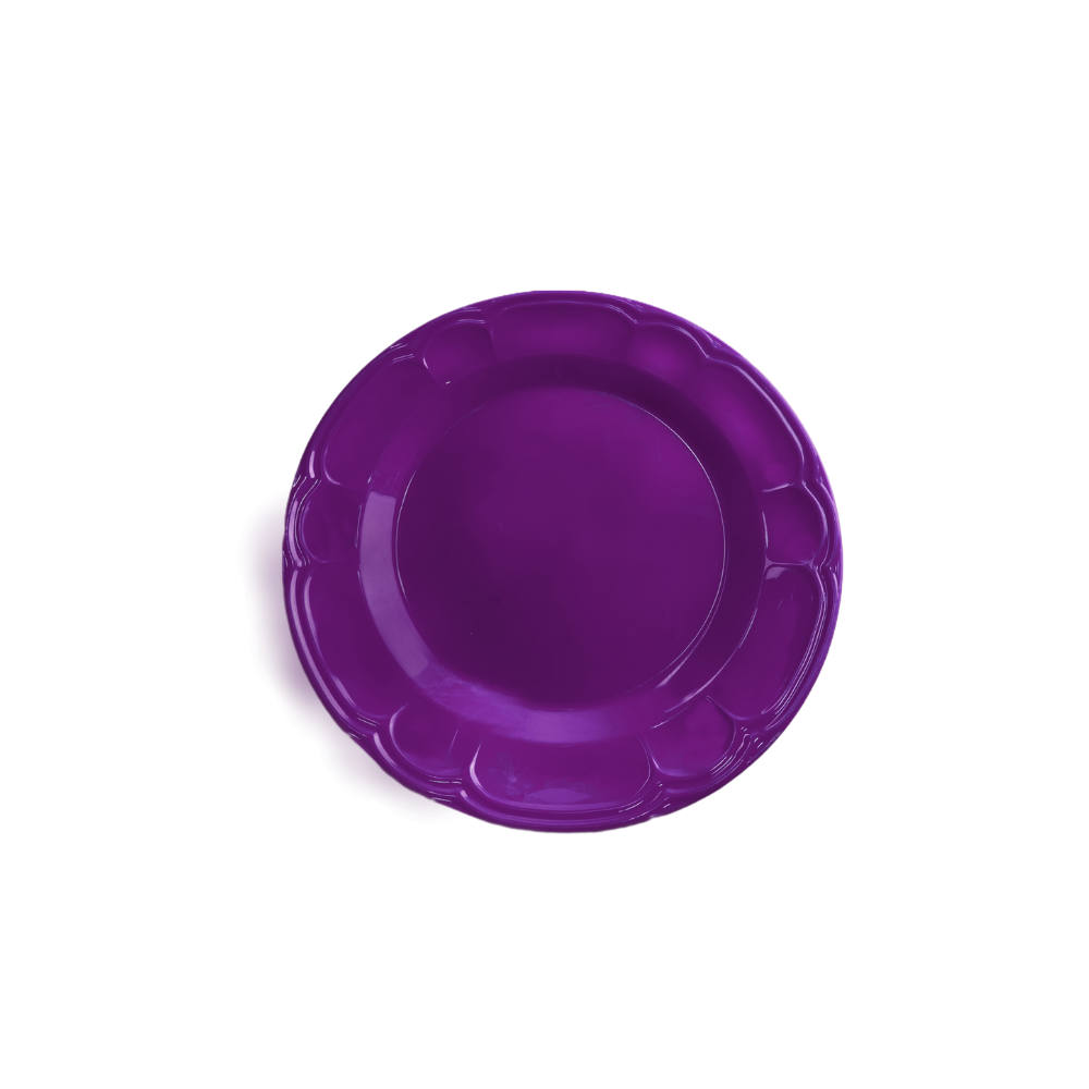 Plato Arrocero 8" Decorado Clásico (Colores)