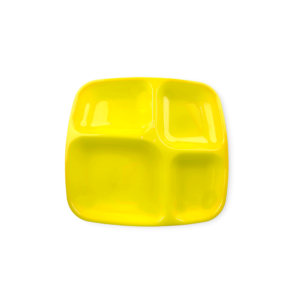 Plato de 4 Divisiones 10" (Colores)