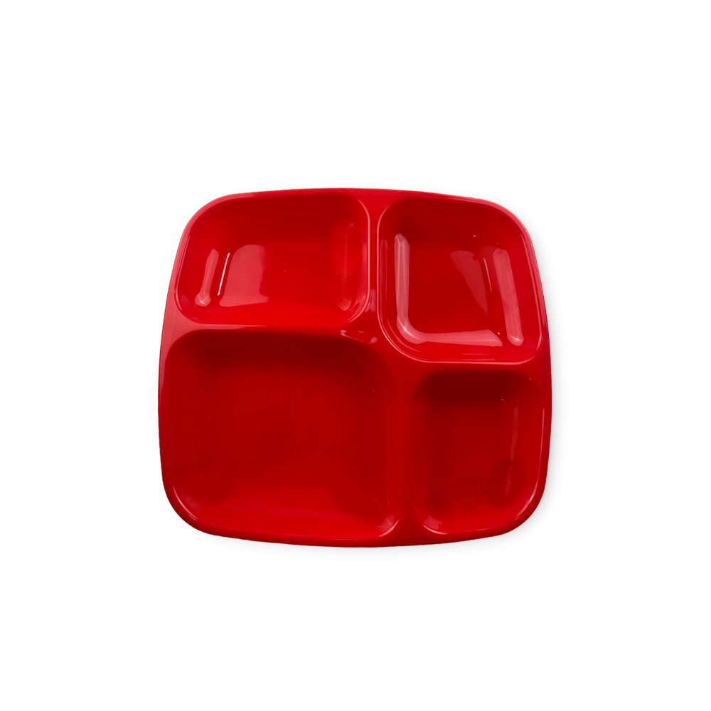 Plato de 4 Divisiones 10" (Colores)