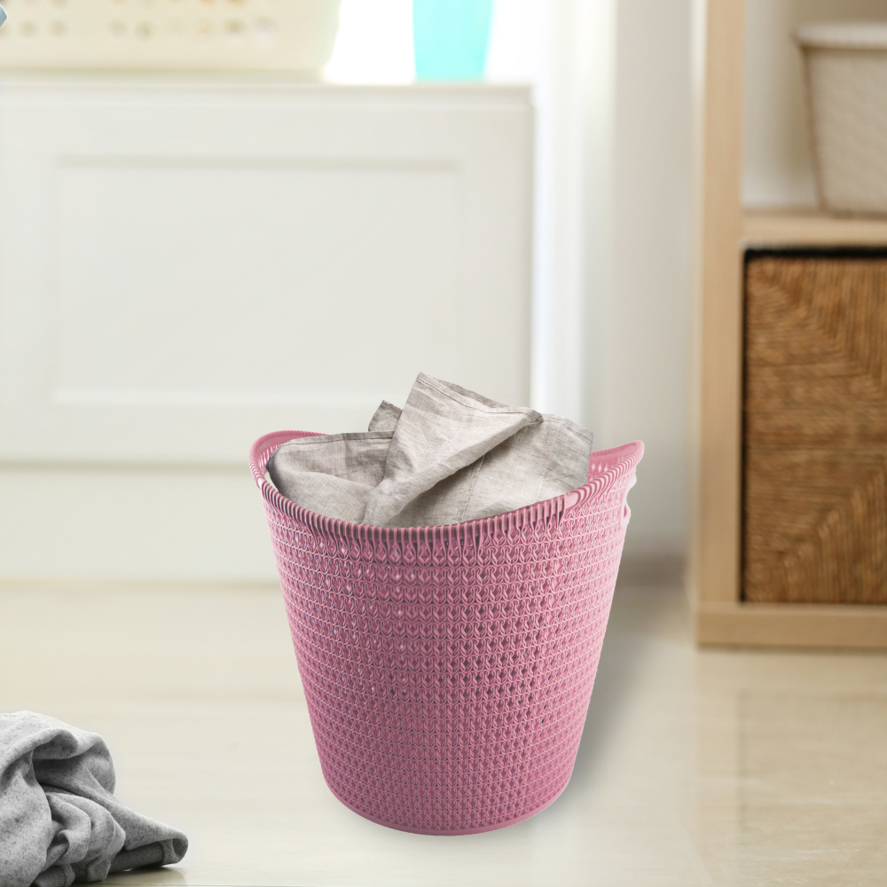 Cesto Para Ropa Leona Rattan (2 piezas)