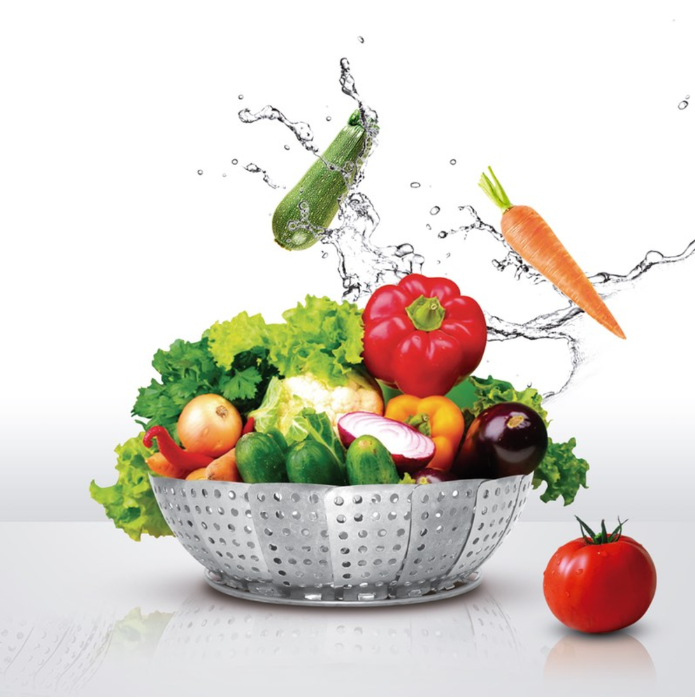 Hervidor de Verduras - 14 cm (Plegable)